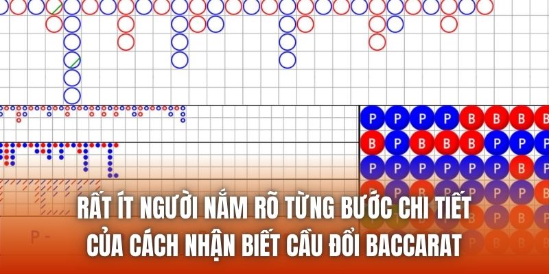 Rất ít người nắm rõ từng bước chi tiết của cách nhận biết cầu đổi baccarat